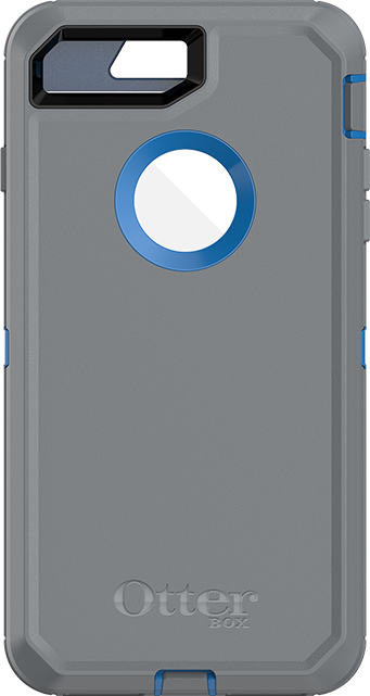 OtterBox Defender Series Case and Holster - iPhone 7 Plus/8 Plus - Marathoner Gray
